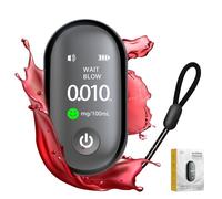 RoserRose Ethylotest Electronique, Éthylomètre Numérique Professionnel avec Batterie Rechargeable USB, Affichage LCD Numérique, pour Utilisation à la Maison ou Lors de soirées