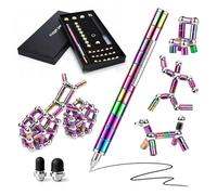 RoserRose Stylo MagnéTique, Fidget Pen, Stylo Personnalisé Modulaire, Gadget Insolite Utile, Cadeaux Pour Hommes, Femmes Ou Adolescent, Cadeau Ado GarçOn, Cadeau Noel Homme