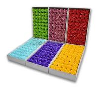 Roses à savon artificielles, 50 pièces, diamètre 4.5cm, beauté, cadeau de mariage, saint-valentin, Bouquet de Roses, décoration de fête à domicile, fleur Light pink