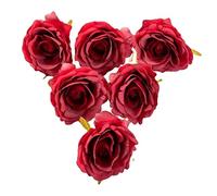 Roses artificielles Fleurs Album de Mariage Arc Arc Fleurs séchées DIY boîtes de Bonbons de Noël Fausses Roses de Soie tête pour Arrangement de Mariage fête à la Maison décor