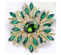 Roses Broche De Revers Brooch Trend Style Alloy Metal Pearl Rhinestone Flower Drip Oil Women's Corsage(Color 13)