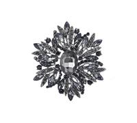 Roses Broche De Revers Brooch Trend Style Alloy Metal Pearl Rhinestone Flower Drip Oil Women's Corsage(Color 12)