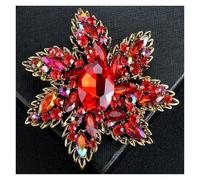 Roses Broche De Revers Brooch Trend Style Alloy Metal Pearl Rhinestone Flower Drip Oil Women's Corsage(Color 3)