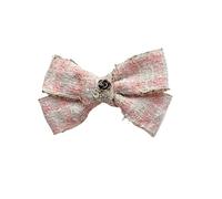 Roses Broche De Revers Fabric Bow Brooch Cloth Art Camellia Flower College Style Shirt Collar Pins Jewelry Badge Accessories(Color 8)