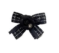 Roses Broche De Revers Fabric Bow Brooch Cloth Art Camellia Flower College Style Shirt Collar Pins Jewelry Badge Accessories(Color 1)