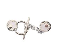 Roses Broche De Revers Flower Shape Anti-light Brooch Fixed Clothes Close Neckline Decorative Butterfly Jean Fit Tighten Buckles(Color-06)