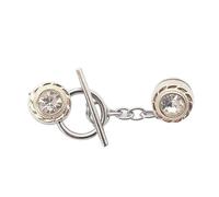 Roses Broche De Revers Flower Shape Anti-light Brooch Fixed Clothes Close Neckline Decorative Butterfly Jean Fit Tighten Buckles(Color-10)