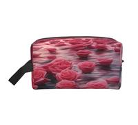 Roses by The Sea Trousse de toilette de voyage multifonctionnelle Sac de rangement quotidien et fitness pour cosmétiques, papeterie et plus encore