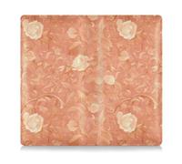 Roses dorées romantiques pour la Saint-Valentin Toursuit en cuir pour carte d'immatriculation et carte d'assurance portefeuille Accessoires Étui pour documents, cartes, permis