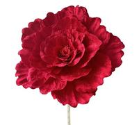 Roses énormes Fleurs Artificielles, Pivoine en Velours, Fausse Fleur Créative Faite à la Main (60 cm)