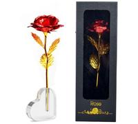 Roses éternelles en cœur - DEMA - Roses éternelles - Support en forme de cœur - Fleurs préservées
