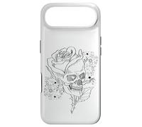 Roses Flower Skull Y2K with Cute Star Pattern for Goth Mom Coque pour iPhone Air