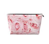 Roses fraîches Roses imprimées, Trousse de Toilette Trousse de Maquillage Sac à cosmétiques Trousse de Toilette de Voyage Portable