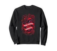 Roses Gothiques anatomiques de Sensibilisation aux Maladies cardiaques Sweatshirt
