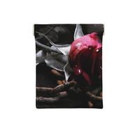 Roses Noires Gothiques imprimées, Sac de Rangement pour Femmes, Portefeuille supérieur à Presser, Petit Porte-Monnaie, Pochette de Changement