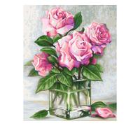 Roses pour vous 24 x 30 cm - Peinture par numéros