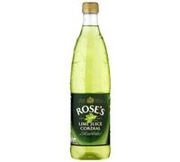 Rose's Sirop de Citron Vert Traditionnel 1 L - Pack de 12