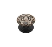 Rosette d'art Folklorique Grenouille Crapaud Vieilli PopSockets PopGrip Adhésif