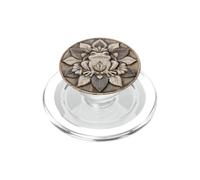 Rosette d'art Folklorique Grenouille Crapaud Vieilli PopSockets PopGrip pour MagSafe