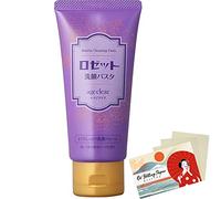 Rosette Face Wash Age Clear Cleansing Pasta AG 120g - Very Moist Blotting Paper Set