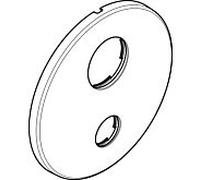 rosette hansgrohe pour connexions échangées 97193000 chromé froid-chaud