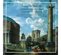 Rosetti : Clarinet 1 & 2, Concerto for 2 Horns