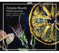 Rosetti : Concertos pour Vents. Lencsés, Hübner, Klöcker, Willis, Wallendorf.