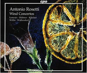 Rosetti : Concertos pour Vents. Lencsés, Hübner, Klöcker, Willis, Wallendorf.