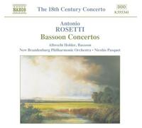 Rosetti / Holder / Pasquet / New Brandenburg Po - Bassoon Concertos [New CD]