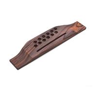 Rosewood 12 pour 12 cordes pour guitare acoustique, transfert de son précis, selle en bois pour réparation à faire soi-même, env. 6,3 x .69
