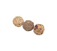 Rosewood Boule de jeu pour petit animal - pack de 3