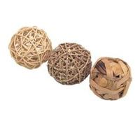 Rosewood Boule de jeu pour petit animal - pack de 3