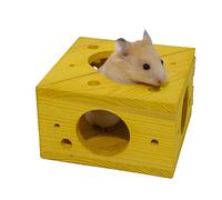Rosewood Boredom Breaker Fromage Sleep N Play et Jouet d'Activité pour Petits Animaux
