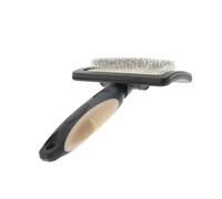 Rosewood Brosse Carde Douce pour Chien Taille S, Brosse pour Poils mi Longs à Longs, Picots Fins en Acier Inoxydable et poignée Ergonomique antidérapante pour Pelage au Quotidien