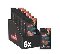 Rosewood Chewy Sticks Agneau Petit - Bâtonnets à mâcher pour Chiens à Base d'agneau, de Peau de bœuf, pour Les Soins dentaires, sans céréales ni Gluten, sans additifs artificiels, Lot de 6, 6x72 g