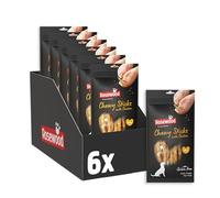 Rosewood Chewy Sticks Poulet Petit - Bâtonnets à mâcher pour Chiens en Peau de Boeuf avec Poulet, favorise Les Soins dentaires, sans Gluten, céréales et additifs artificiels, Lot de 6, 6x100 g
