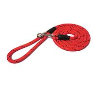 Rosewood Chien Longe Corde Tressée Rouge/Noir