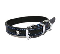 Rosewood Collier en Cuir Noir, 35,6 À 45,7 Cm pour Chien