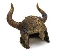Rosewood Décoration pour Cave d'Aquarium Casque Viking