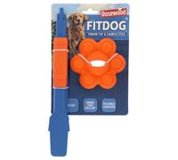 Rosewood FitDog Molecule avec Lanceur - Jouet Robuste pour Chien à mâcher, Lancer et rapporter - Flottant et Lanceur Compact pour s'amuser Partout