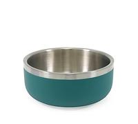 Rosewood Gamelle à Double paroi en Acier Inoxydable de qualité supérieure pour Animaux de Compagnie, 700 ML, Bleu Sarcelle