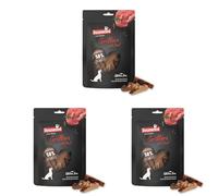 Rosewood Grillers Bœuf - Friandise pour Chien avec 58% de bœuf, ingrédients naturels, Riche en protéines, sans Gluten, sans additifs artificiels, Snack de récompense, 100 g (Lot de 3)