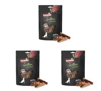Rosewood Grillers Canard - Friandise Tendre pour Chien au Canard, 58% de Viande, ingrédients naturels, Riche en protéines, sans Gluten, sans additifs artificiels, 100 g (Lot de 3)