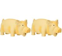 Rosewood Jouet pour Chien Grunters Cochon en Latex Petit (Lot de 2)