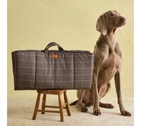 Rosewood Joules Henson Tapis de Voyage à Carreaux pour Chiens, Tapis Portable d'extérieur ou d'intérieur pour Les Voyages et Les Aventures, 110 x 68 cm