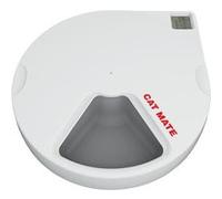 Cat Mate Mangeoire automatique pour animaux de compagnie à cinq repas avec minuterie numérique (C500)