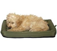 Rosewood Matelas pour Chien Imperméable Medium 75 x 60 cm Vert Kaki avec Garnissage Doux et Base Antidérapante pour Cage ou Intérieur Lavable