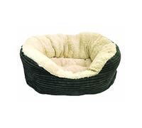 Rosewood Panier Gris Jumbo pour Chien en Velours Côtelé/Peluche 81,2 cm