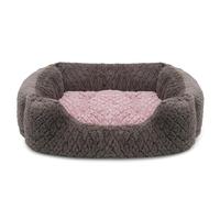 ROSEWOOD Panier pour Chien en Coussin carré et Tissu réversible