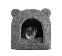 Rosewood Lit pour Chat Ours en Peluche Gris